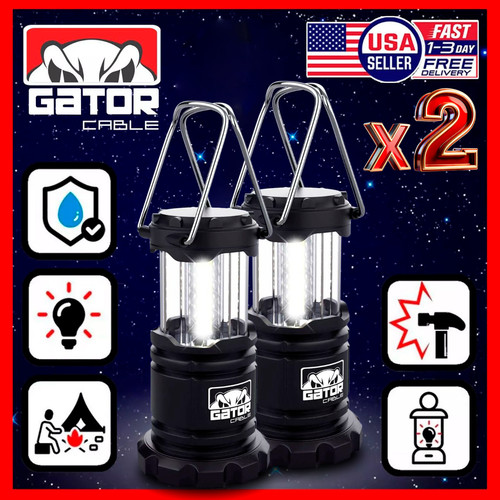 Pack camping led - 2-pack, bright